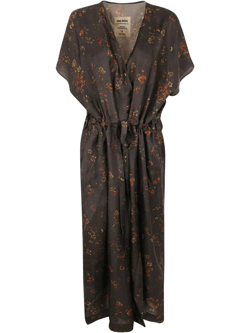 Uma Wang  floral-print maxi dress