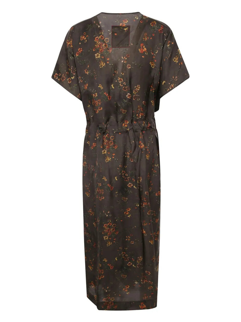 Uma Wang  floral-print maxi dress