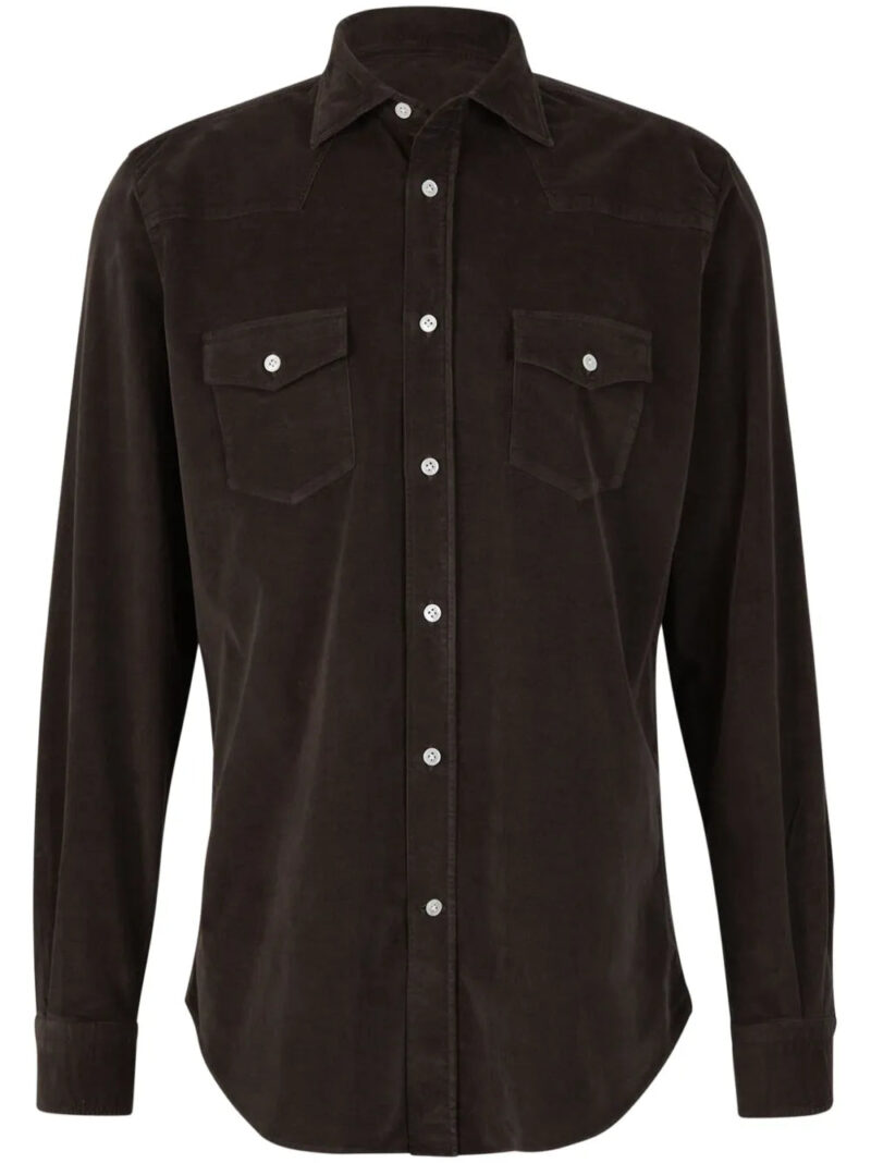 Vincenzo Di Ruggiero  pinwale-corduroy shirt