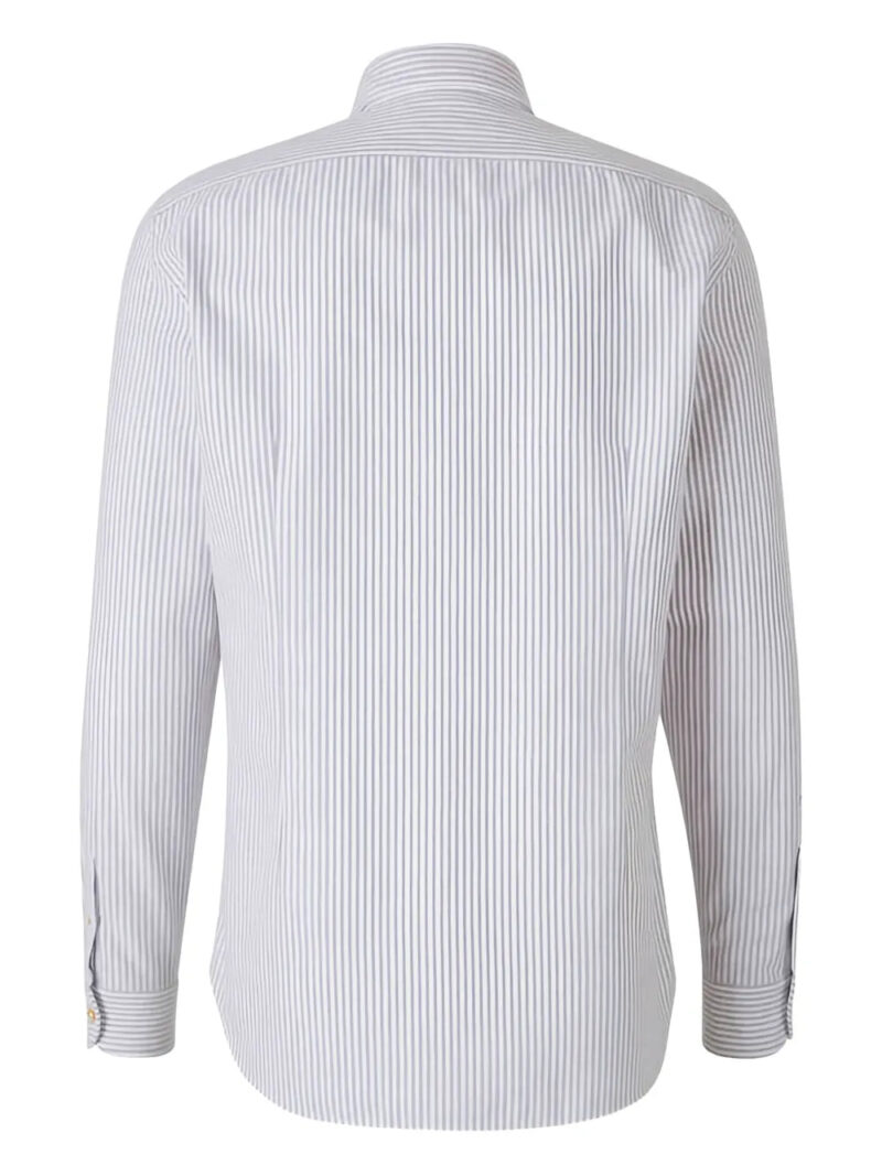 Vincenzo Di Ruggiero  striped cotton shirt