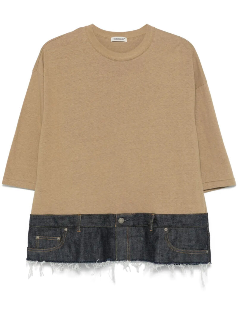 Undercover  panelled T-shirt