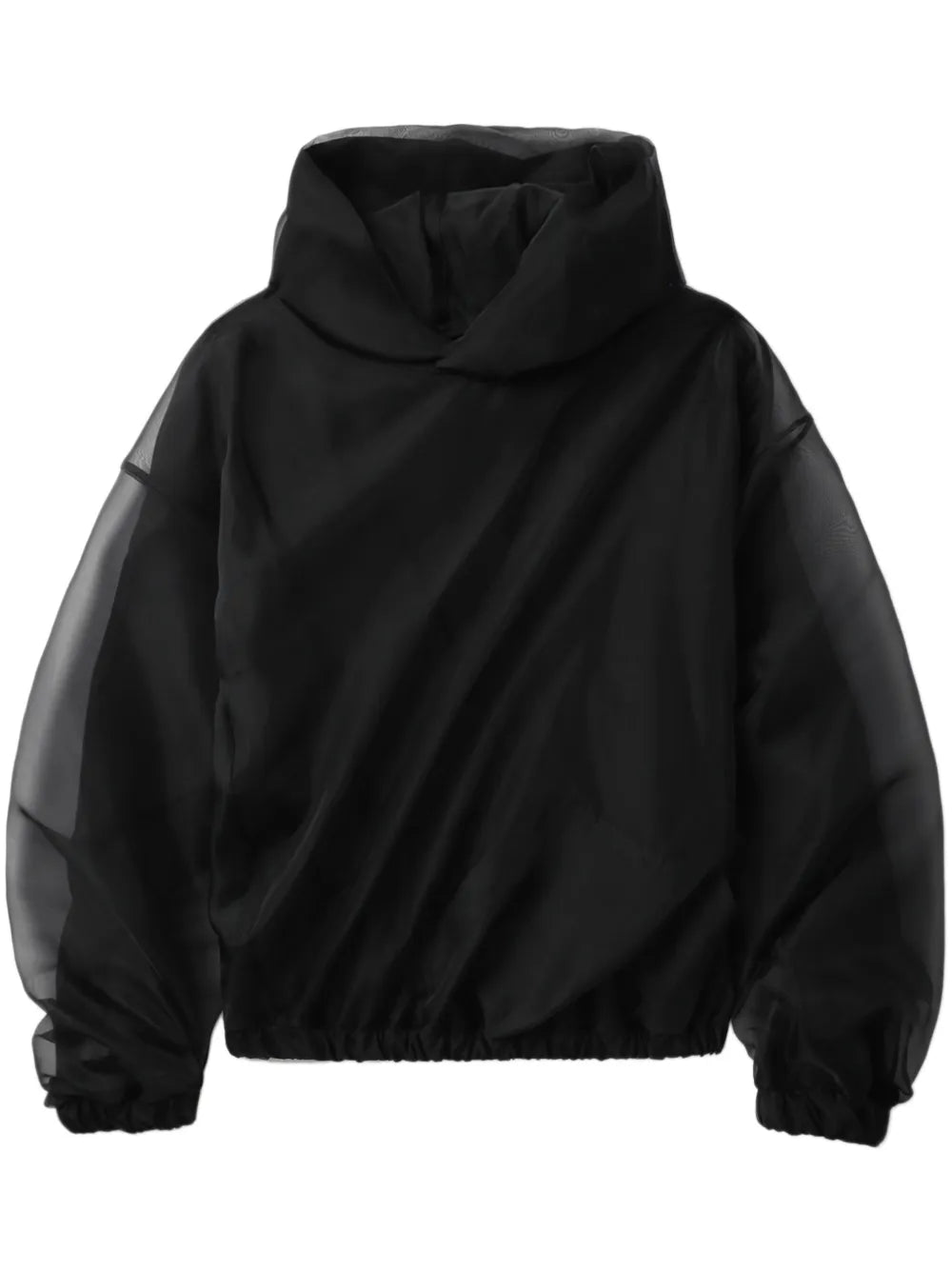 We11done layered hoodie