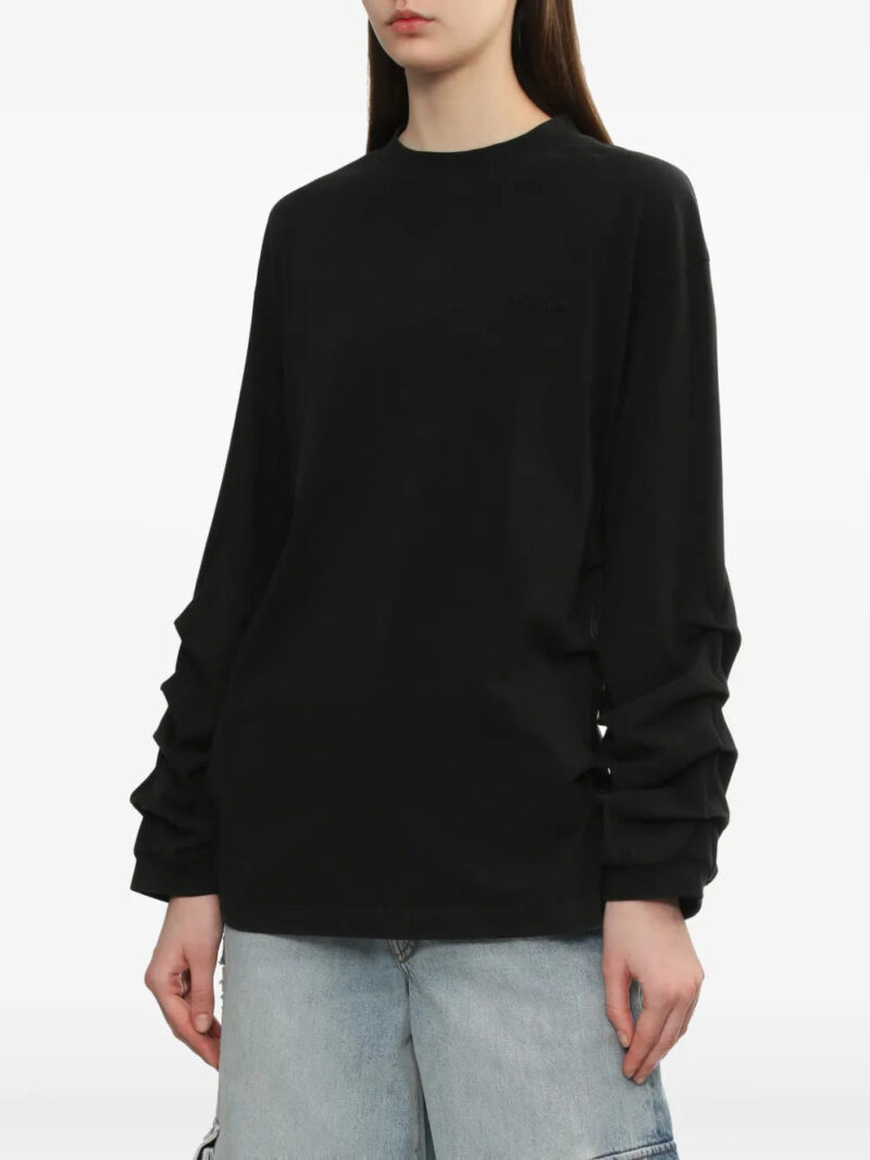 We11done  jersey sweatshirt