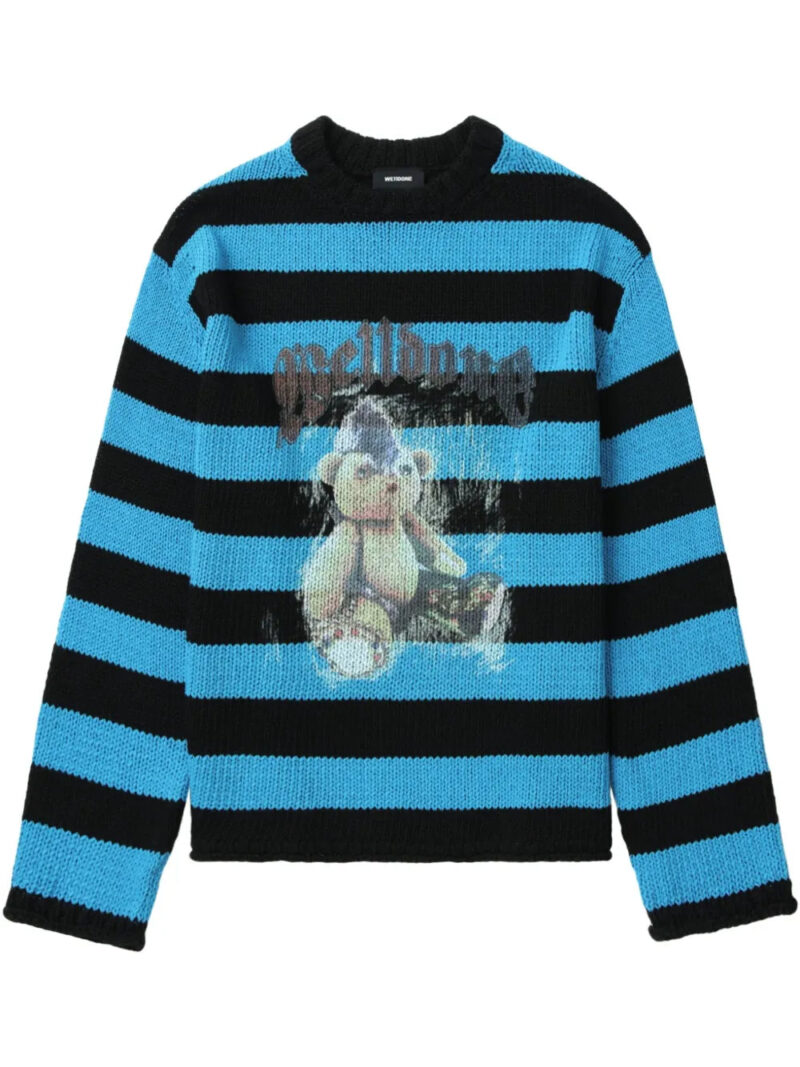 We11done  Punk Teddy sweater