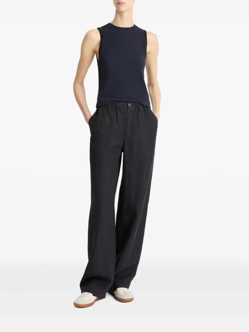 Vince elastic-waist trousers