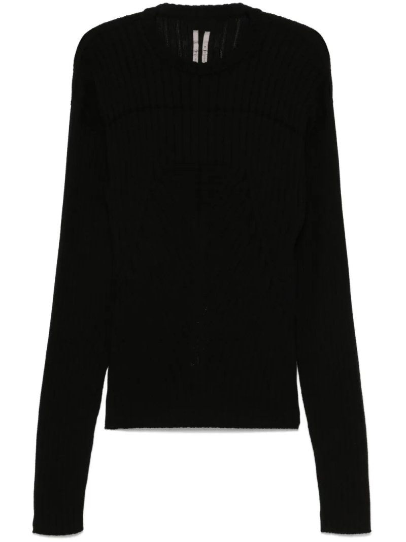 Rick Owens  ribbed sweater