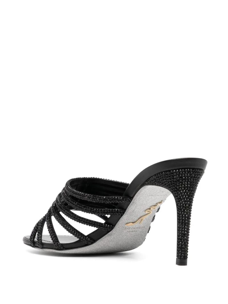 René Caovilla  80mm full-trim sandals