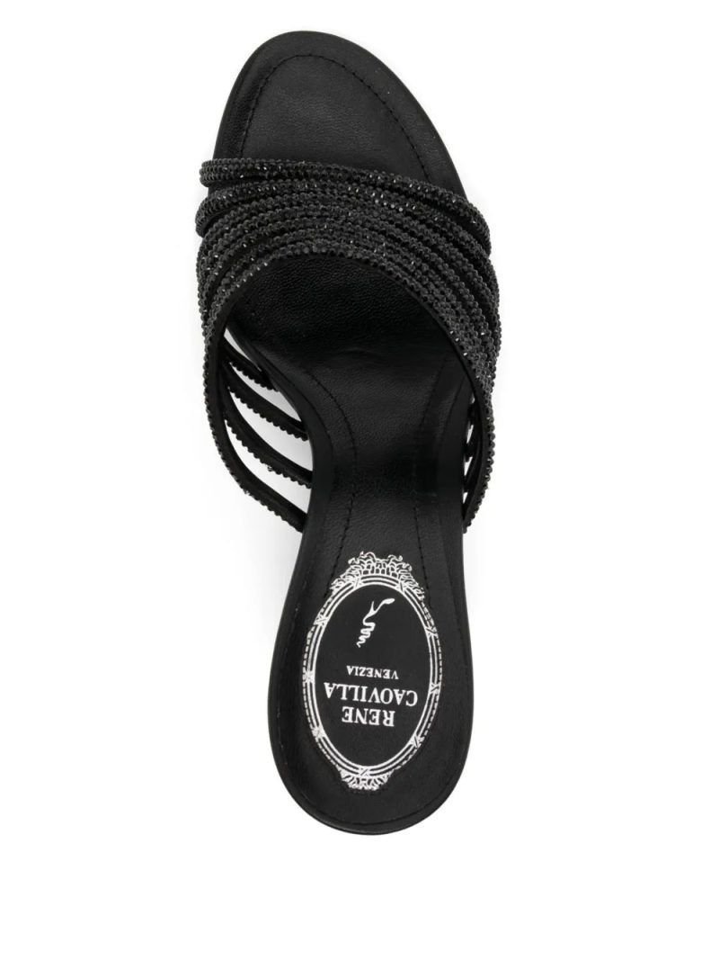 René Caovilla  80mm full-trim sandals