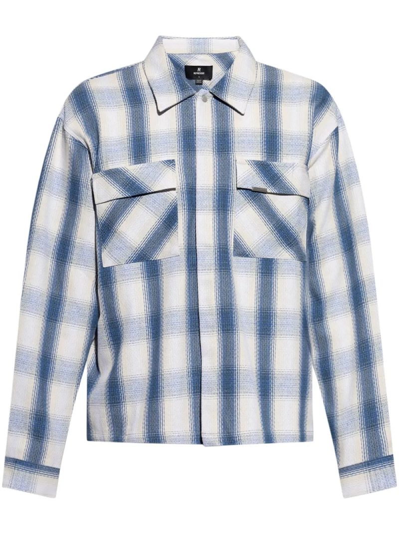 Represent  checked flannel shirt