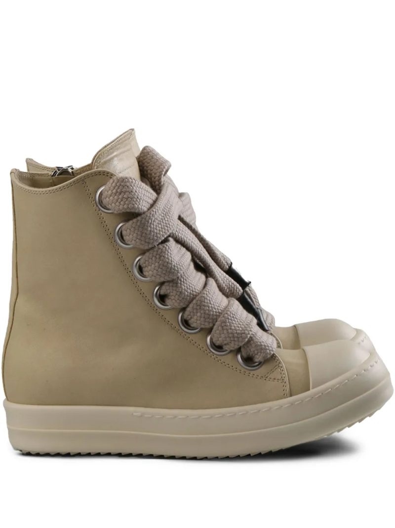 Rick Owens  leather sneakers