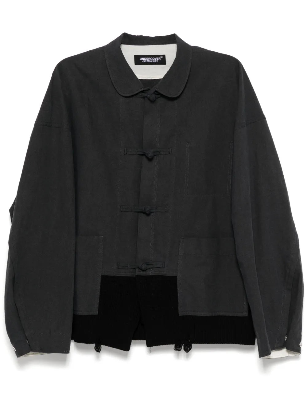 Undercover panelled shirt jacket