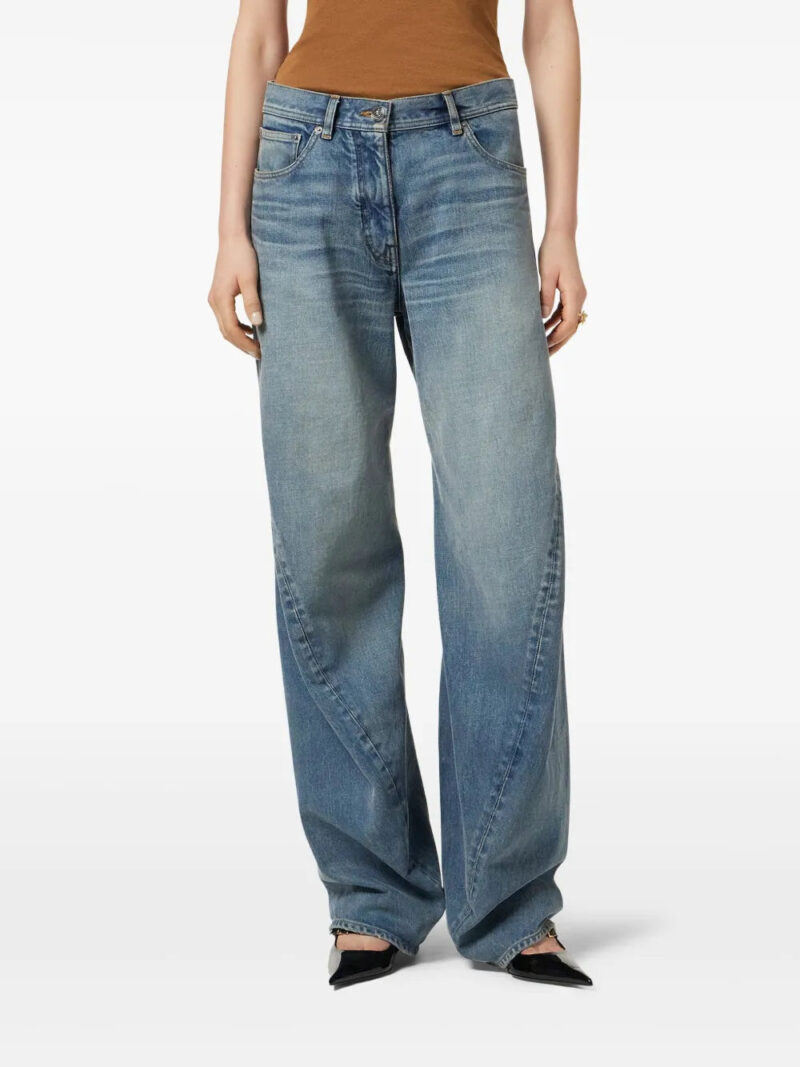 Versace Made in Japan twisted jeans