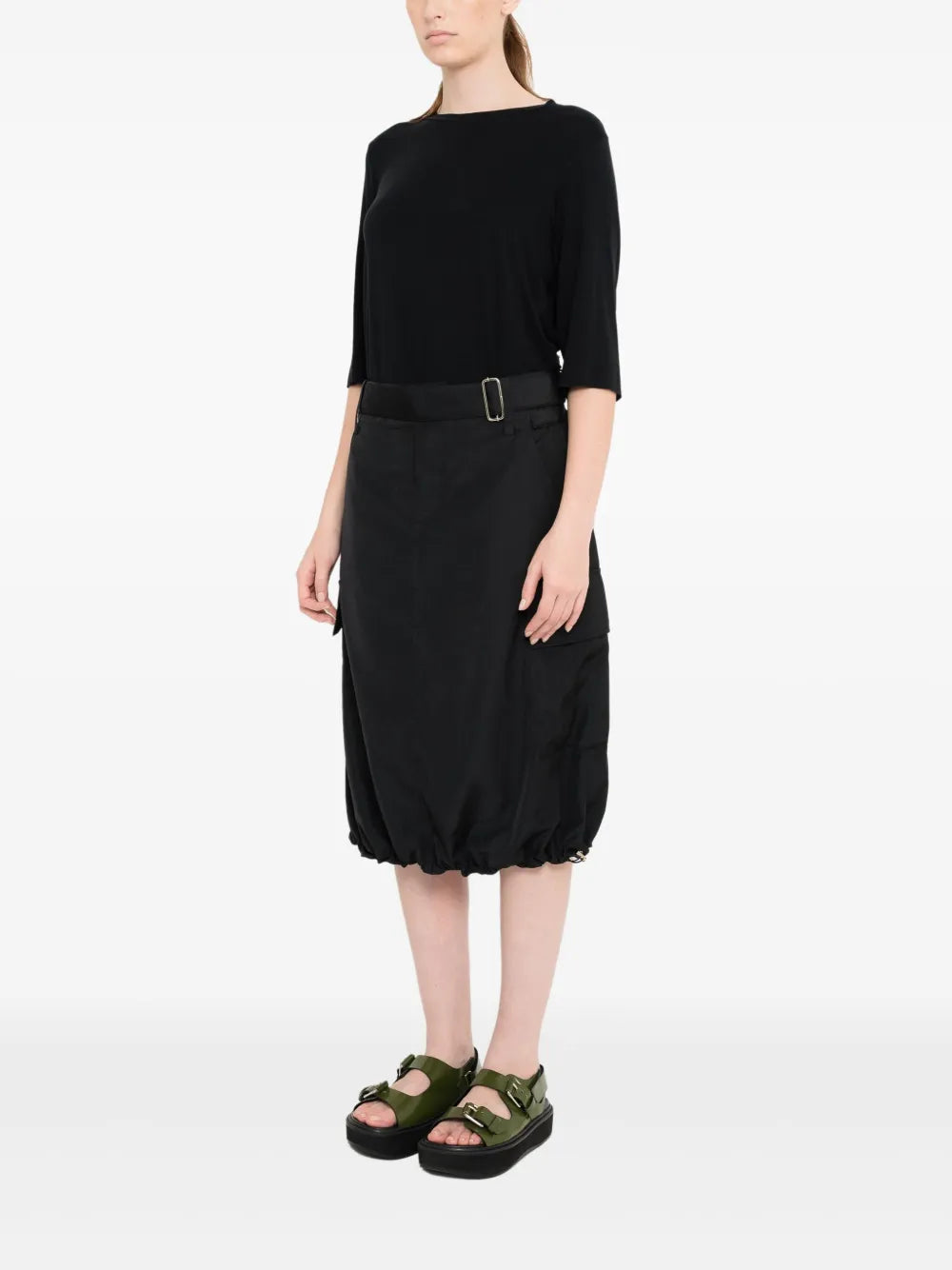 Uma | Raquel Davidowicz belted cargo skirt - Image 4