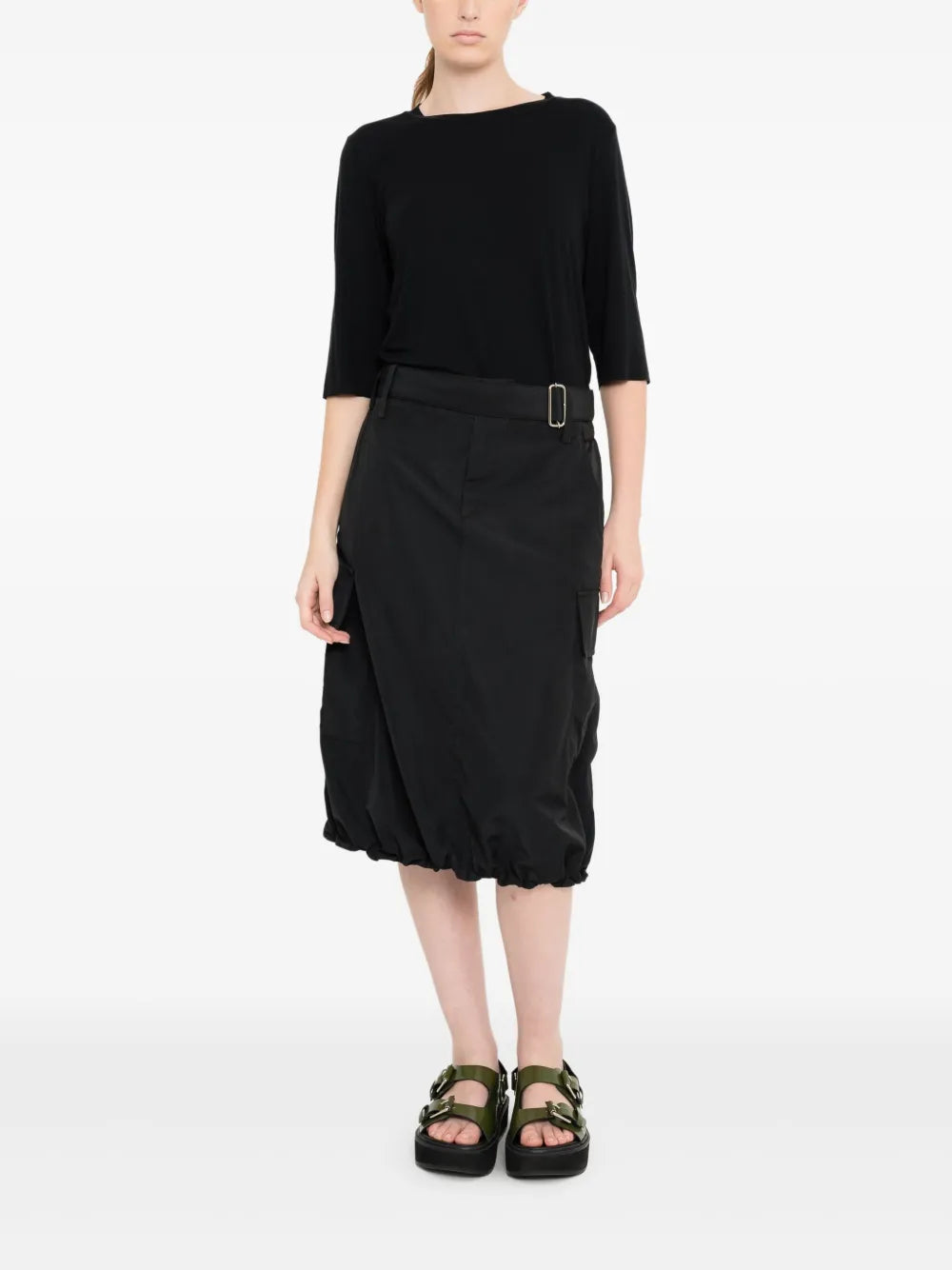 Uma | Raquel Davidowicz belted cargo skirt - Image 2