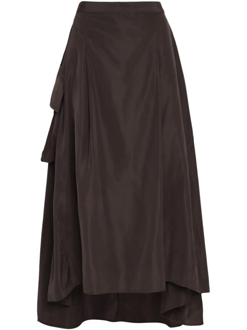 Uma | Raquel Davidowicz  high-waisted asymmetric-hem skirt