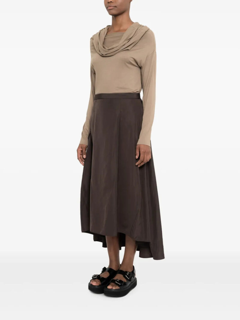 Uma | Raquel Davidowicz  high-waisted asymmetric-hem skirt