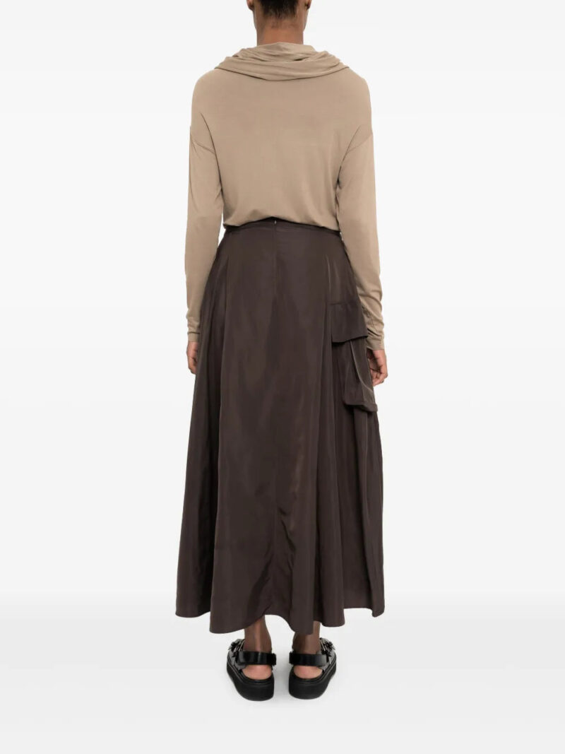 Uma | Raquel Davidowicz  high-waisted asymmetric-hem skirt