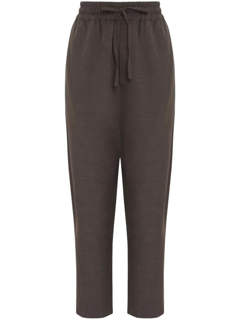 Uma | Raquel Davidowicz  drawstring-waist cropped trousers
