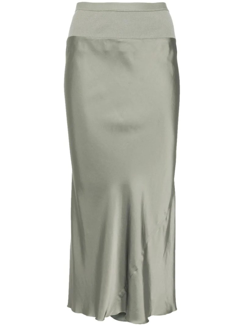 Rick Owens  A-line bias skirt