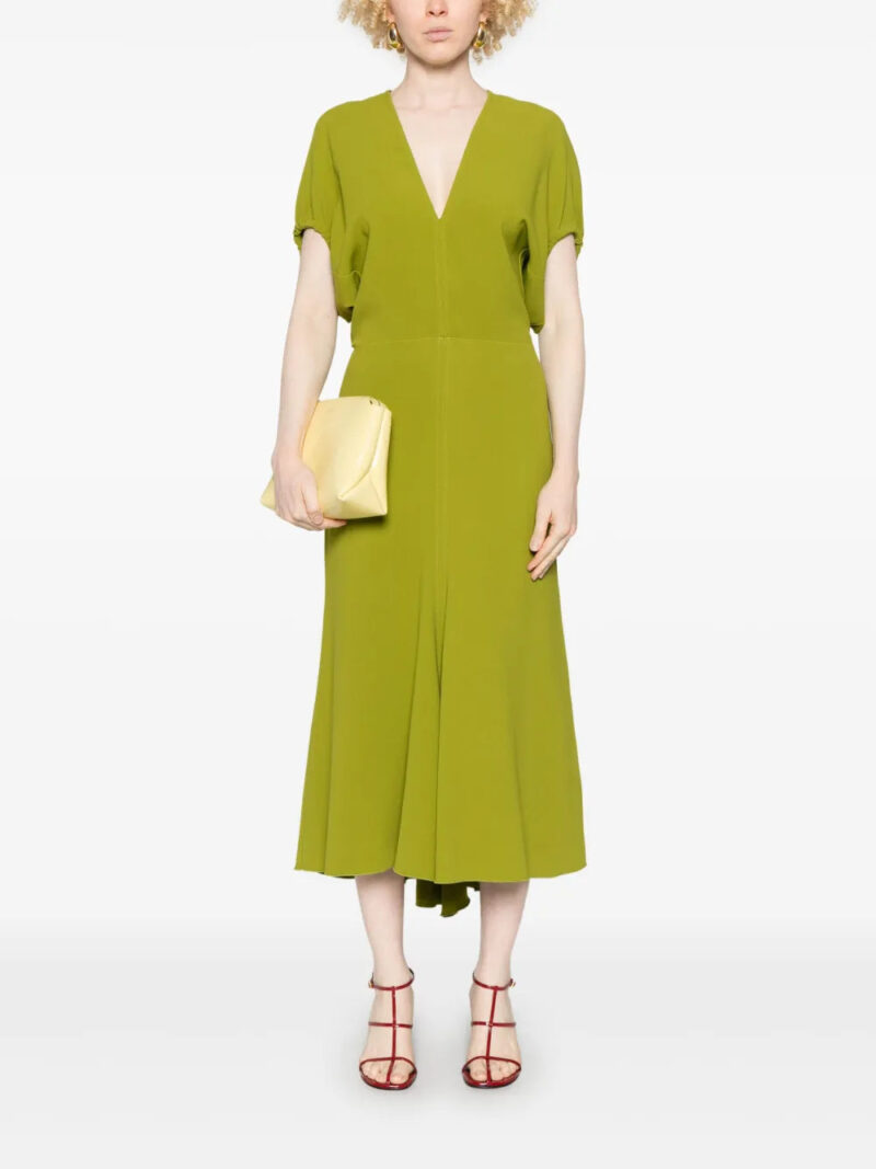Victoria Beckham  crepe midi dress