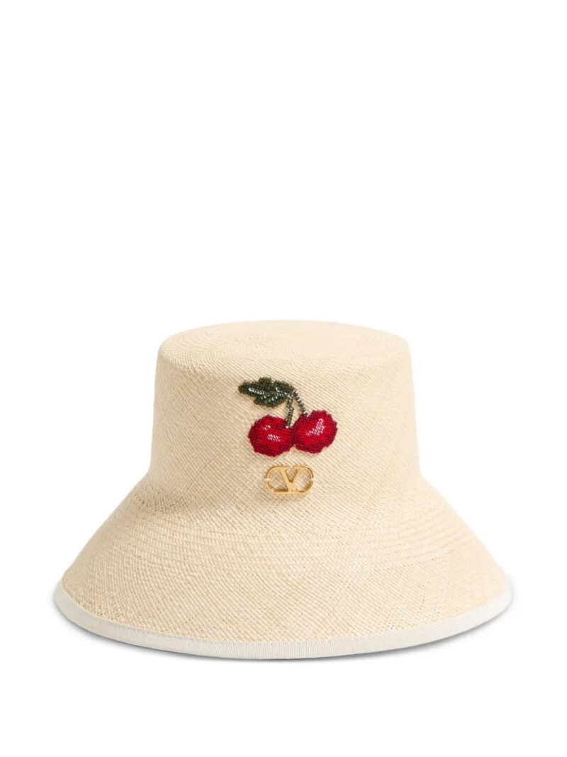 Valentino Garavani  VLogo Signature Cherryfic bucket hat