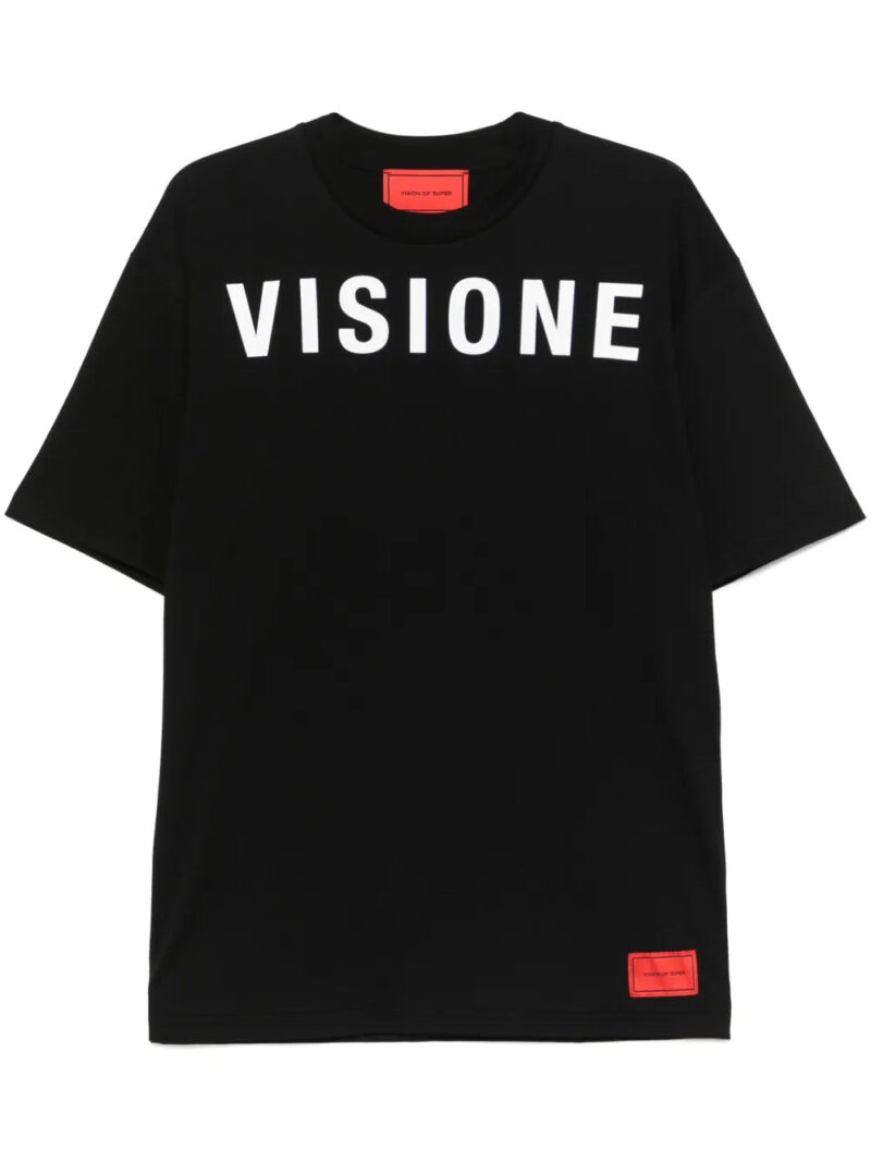 Vision Of Super  mermaid-print T-shirt