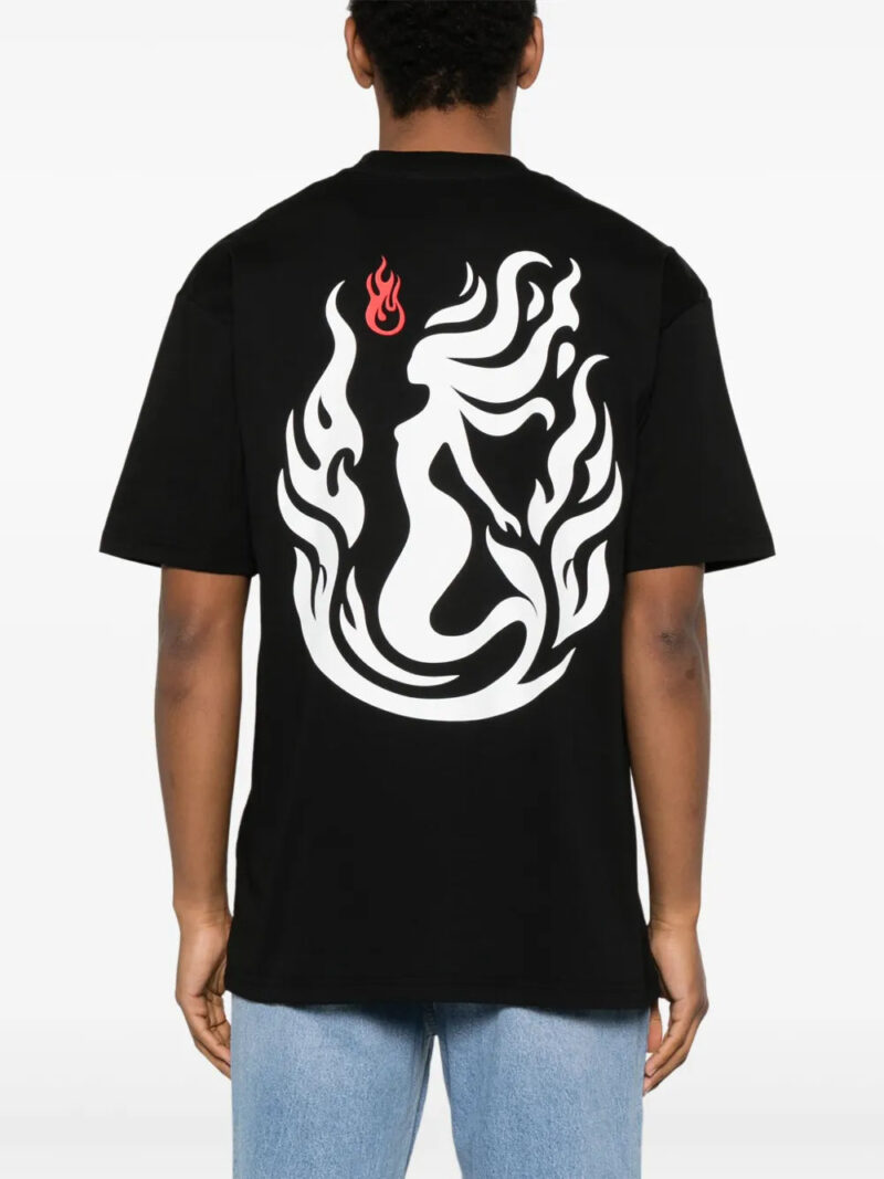 Vision Of Super  mermaid-print T-shirt