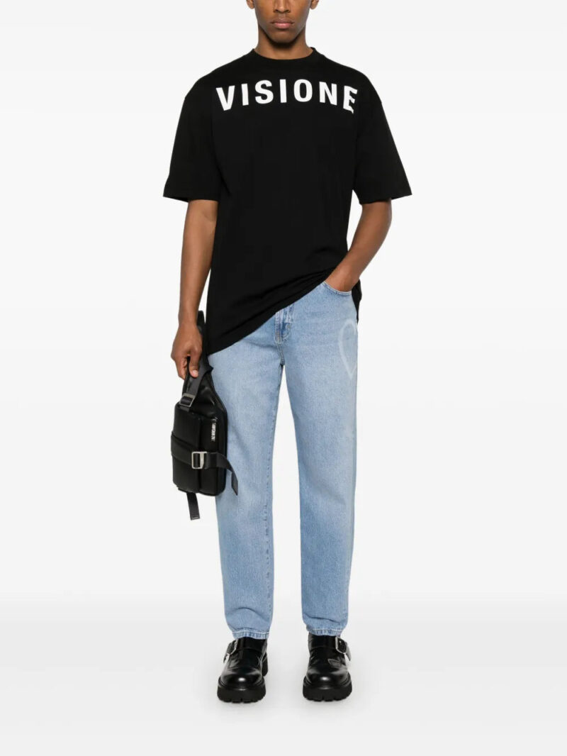 Vision Of Super  mermaid-print T-shirt