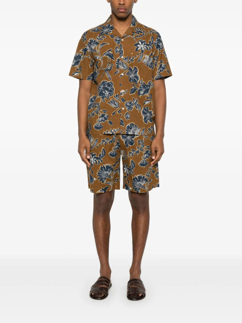 Universal Works  floral-print shirt
