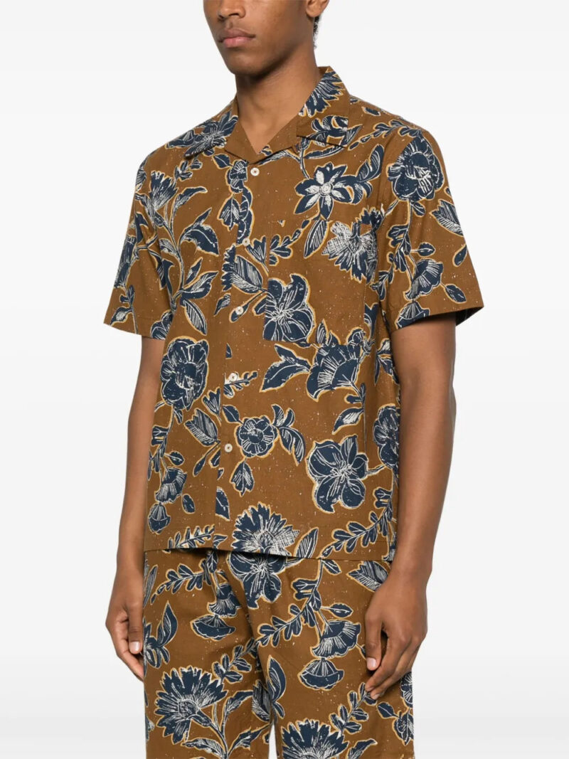 Universal Works  floral-print shirt