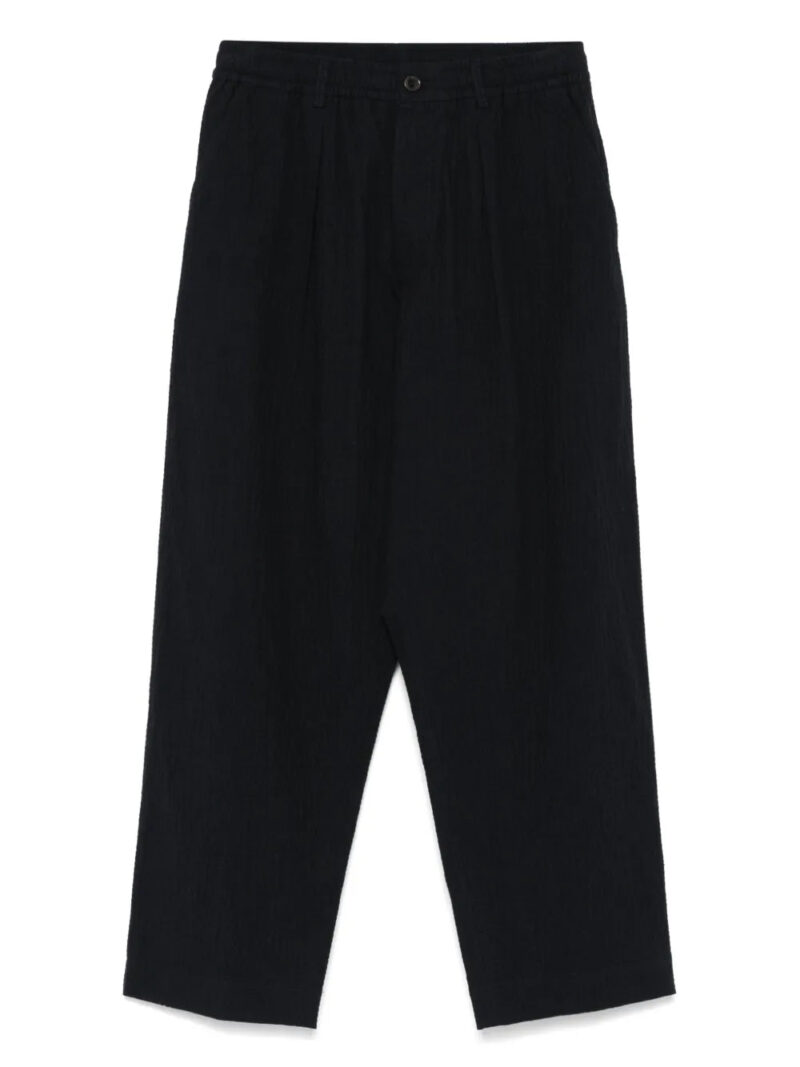 Universal Works seersucker trousers