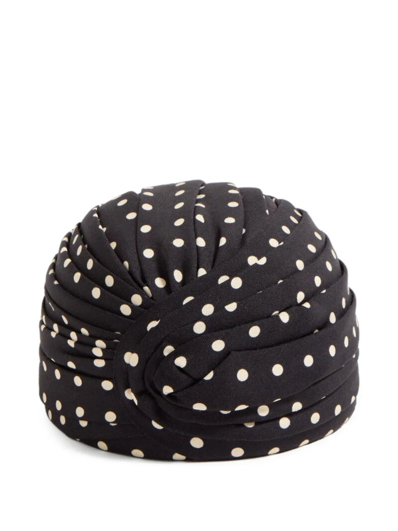 Valentino Garavani  polka dot-print head scarf