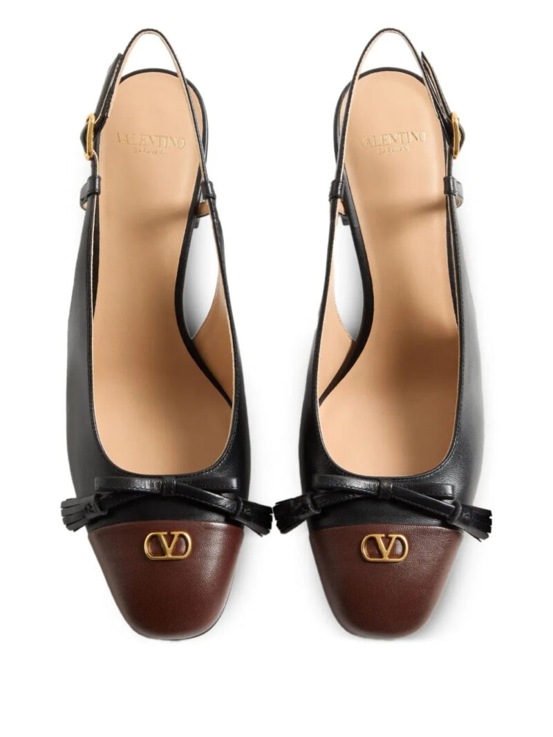 Valentino Garavani  60mm Valet du Roi slingback pumps