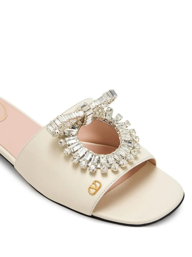 Valentino Garavani  Adamantine crystal-embellished sandals