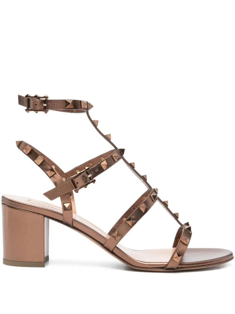 Valentino Garavani  60mm Rockstud leather sandals