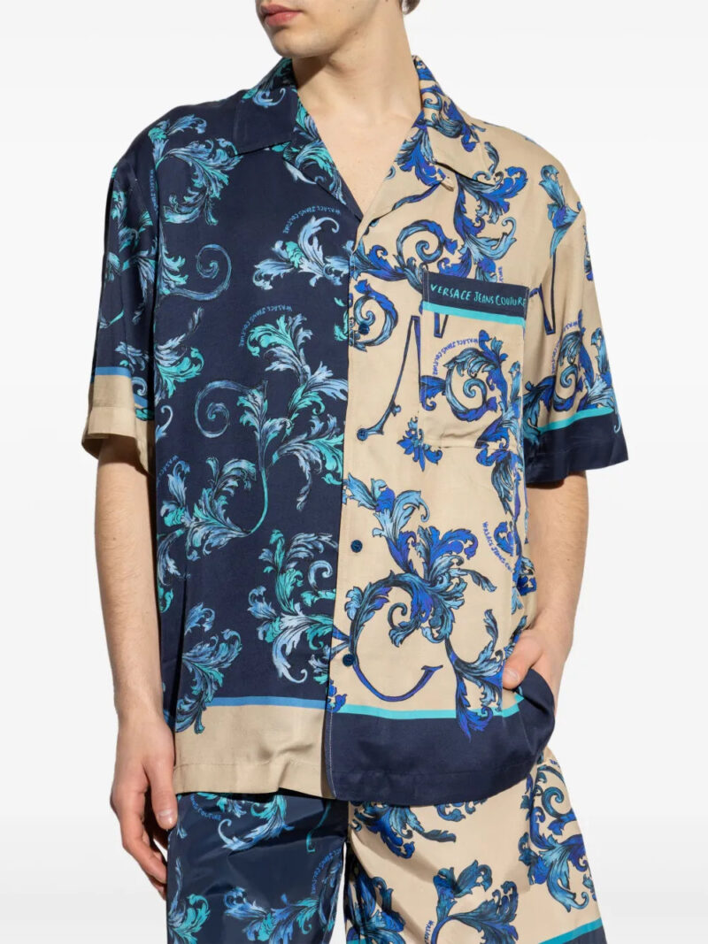 Versace Jeans Couture  barocco-print shirt
