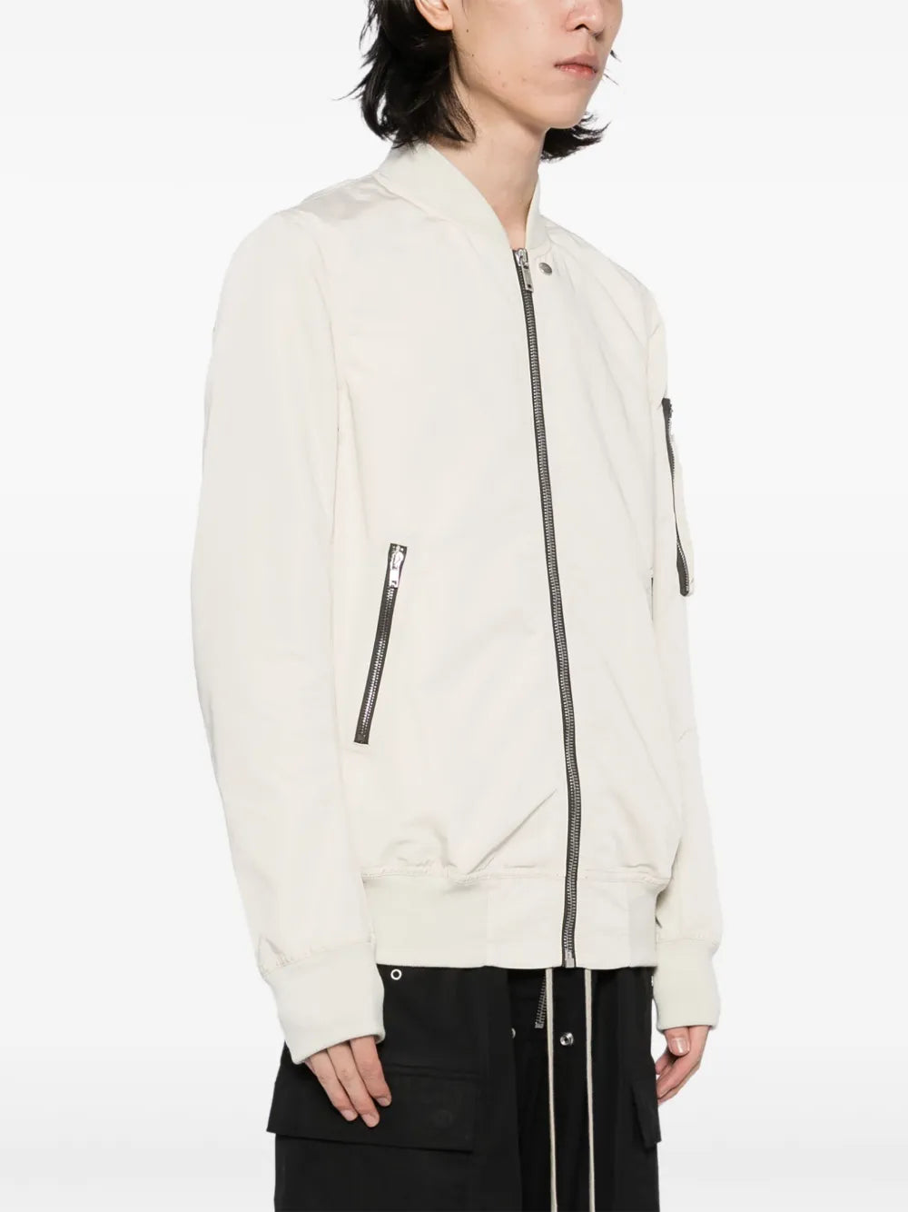 Rick Owens plain bomber jacket - Image 3