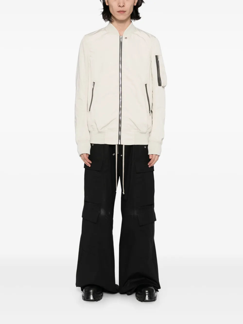 Rick Owens plain bomber jacket - Image 2