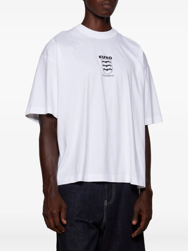 VETEMENTS  graphic-logo T-shirt