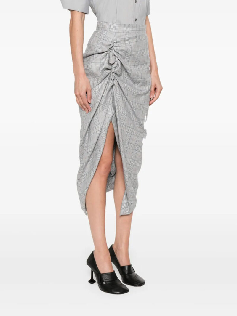 Vivienne Westwood  Side Panther midi skirt