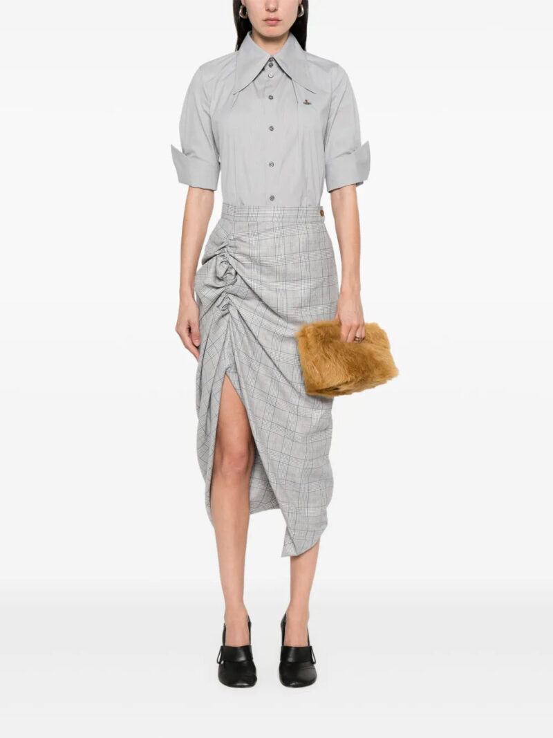 Vivienne Westwood  Side Panther midi skirt