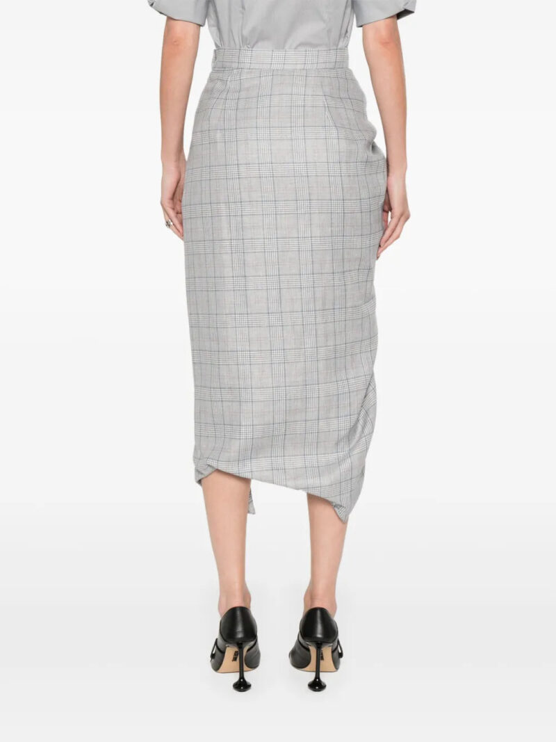 Vivienne Westwood  Side Panther midi skirt