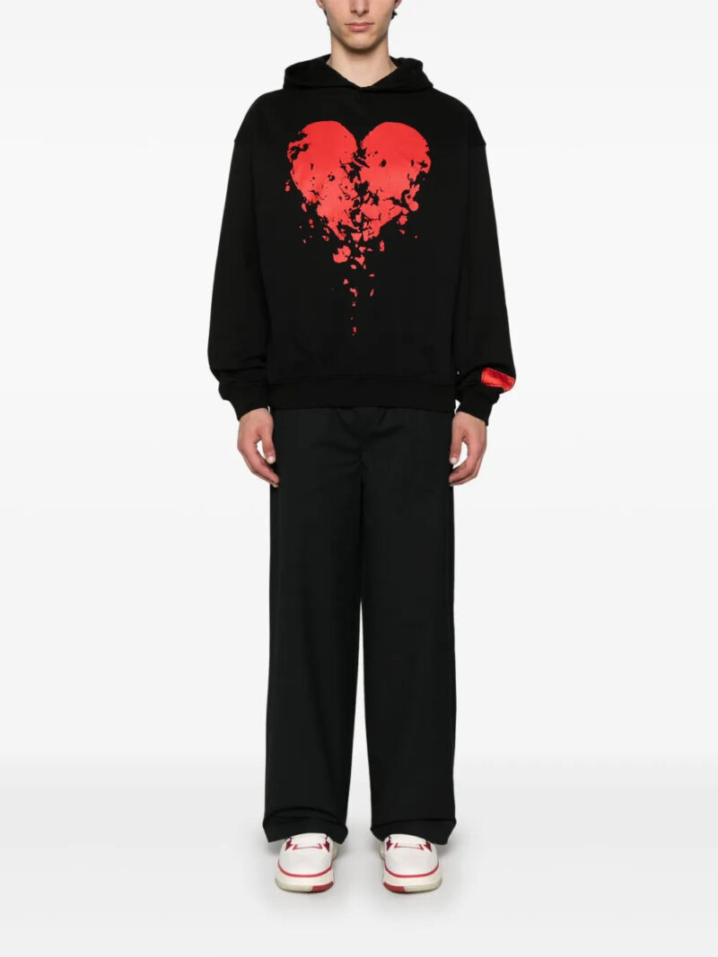 Vision Of Super  heart-print hoodie