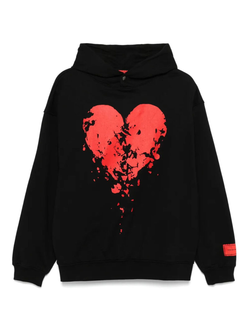 Vision Of Super  heart-print hoodie