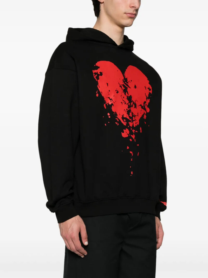Vision Of Super  heart-print hoodie