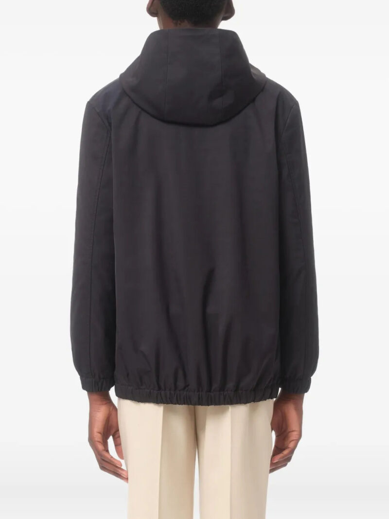 Valentino Garavani VLogo-patch hooded jacket