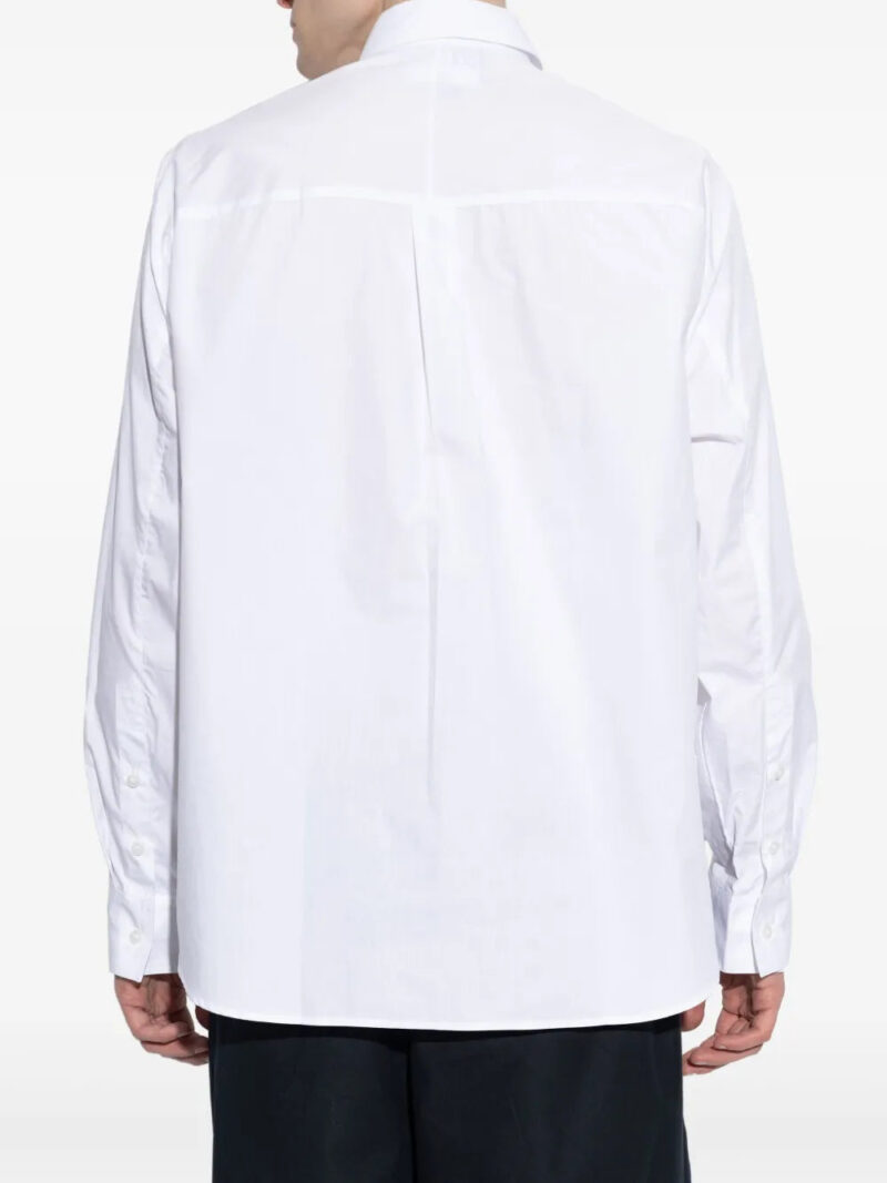 Versace Jeans Couture  logo-patch long-sleeve shirt