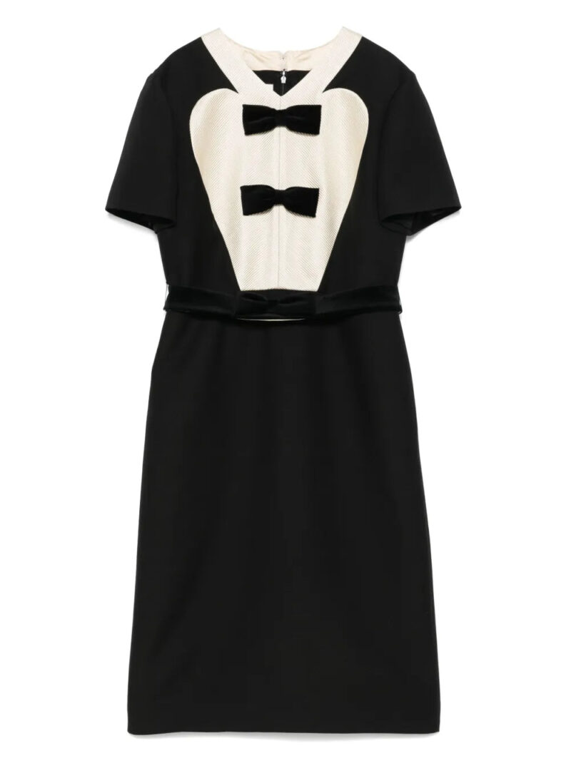 Valentino Garavani bow-detail midi dress