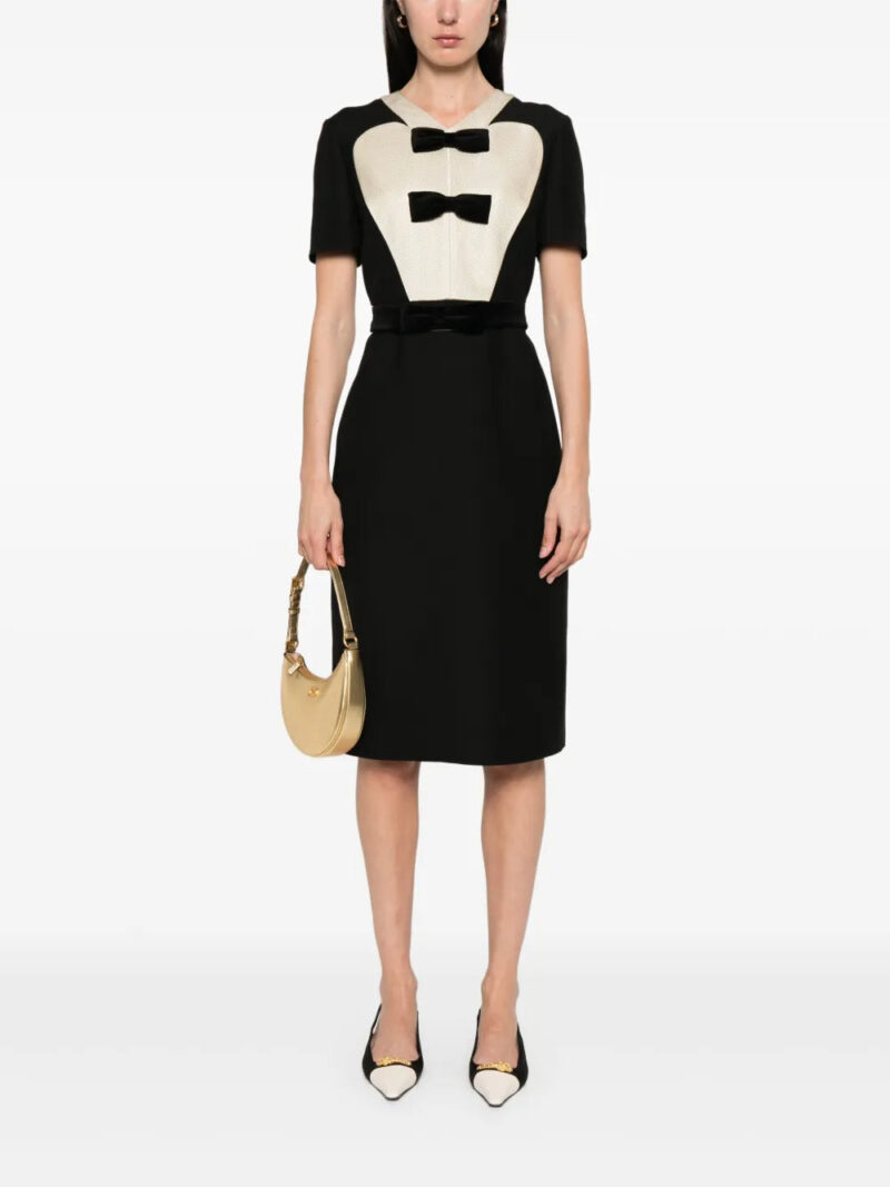 Valentino Garavani bow-detail midi dress