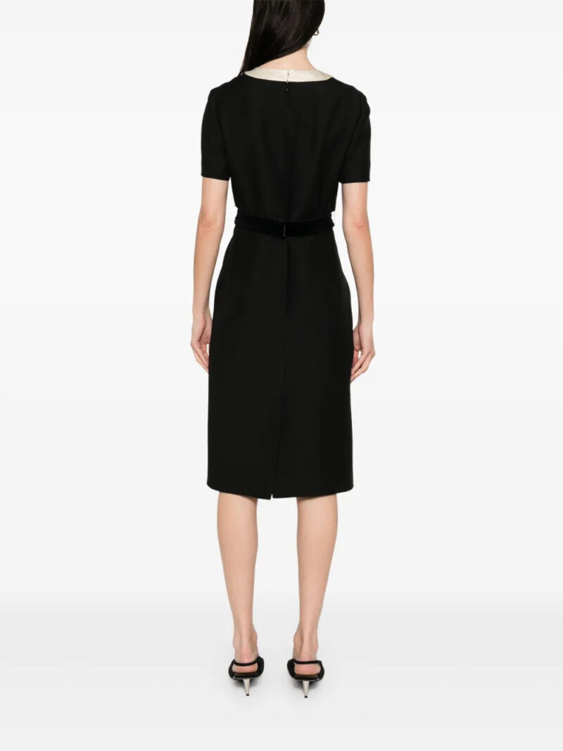 Valentino Garavani bow-detail midi dress